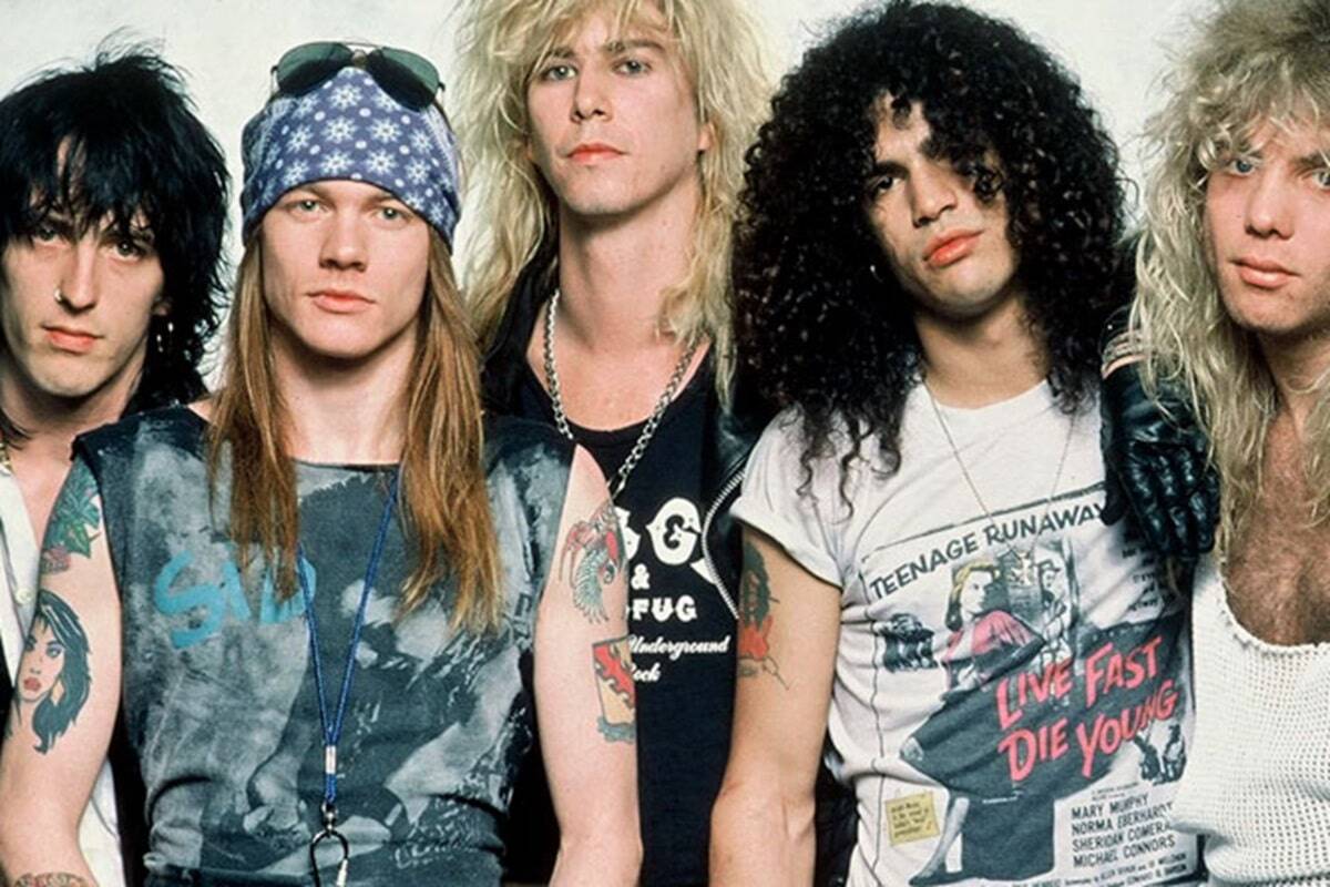 Integrantes originales de Guns N' Roses